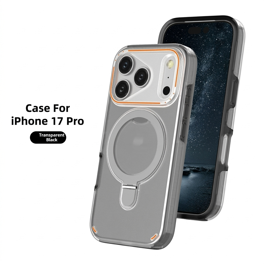 Funda de teléfono con soporte magnético