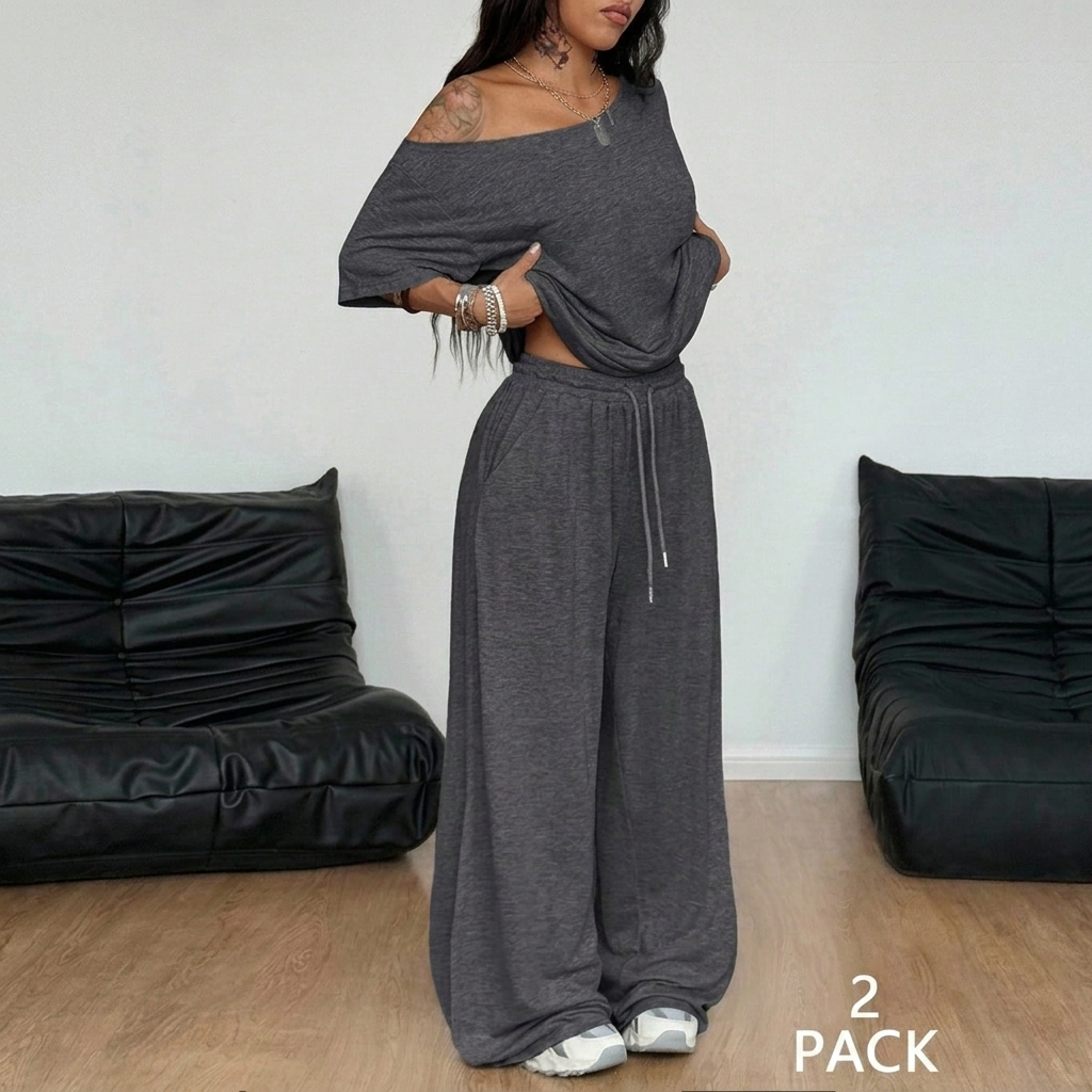 Conjunto Casual de 2 Piezas para Mujeres