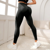 Leggings Elásticos Sin Costuras de Alta Cintura y Levantamiento de Caderas