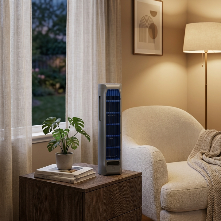 Ventilador de Enfriamiento Recargable Sin Cable