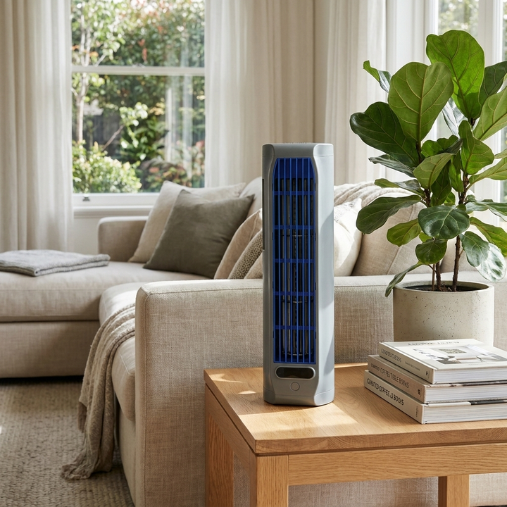 Ventilador de Enfriamiento Recargable Sin Cable