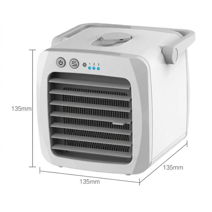 Enfriador de Aire Portátil Unisex 4 en 1 con Humidificador y Purificador