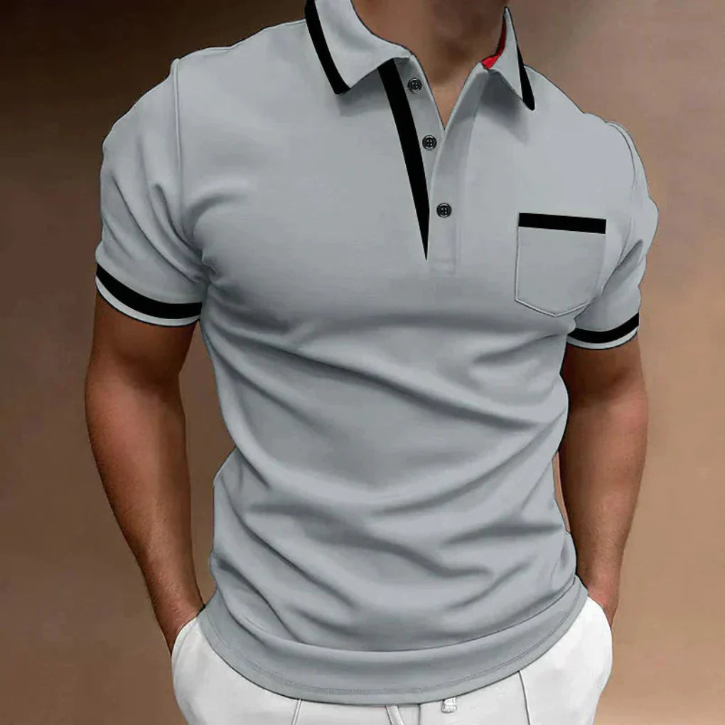 Camisa Polo Clásica para Hombre, Ajuste Atemporal, Elegancia Diaria