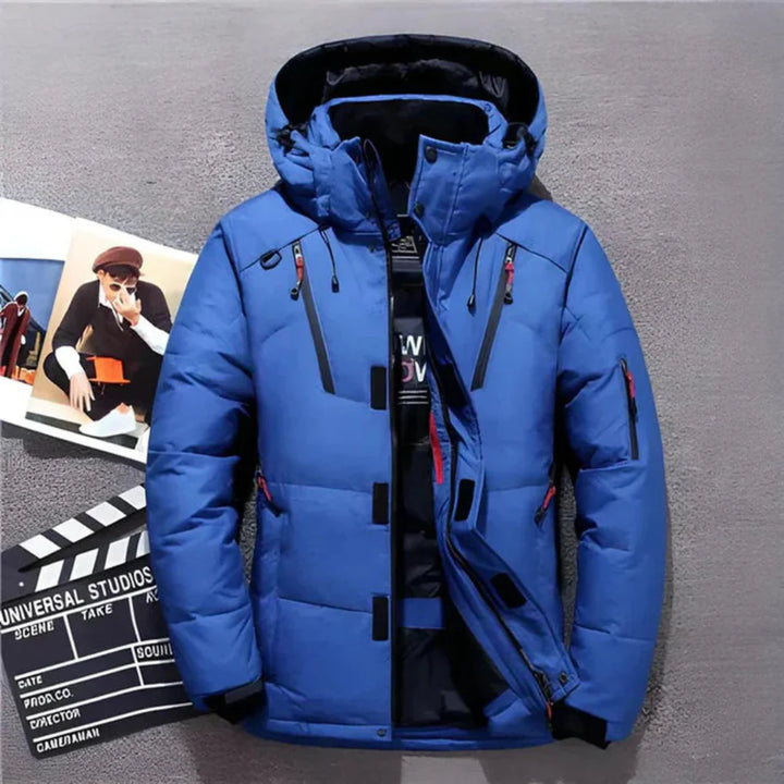Chaqueta Aislada para Hombres con Capucha