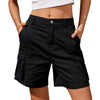 Pantalones Cortos Cargo - Alta Cintura