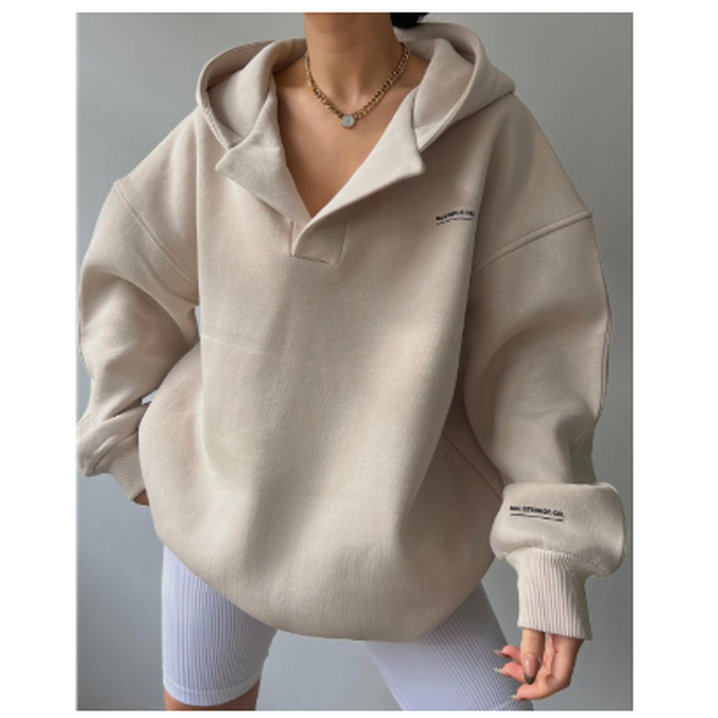 Sudadera con Capucha Perezosa para Mujeres – Edición de Invierno Sibylla
