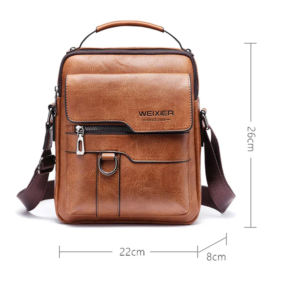Wanlana - Bolso bandolera de piel para mujer