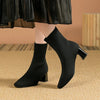 Botas de Calcetines de Mujer con Comodidad Moderna y un Toque Chic