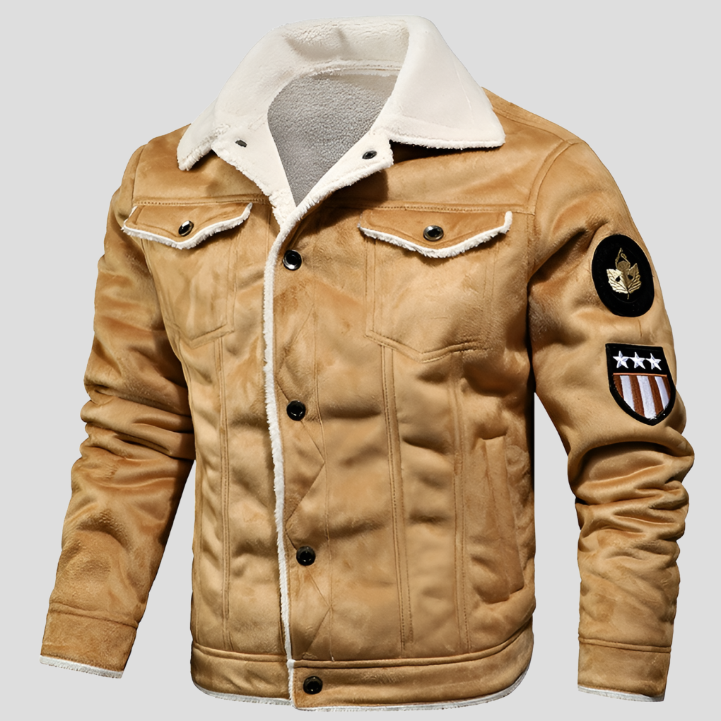Estilo Calidez - Chaqueta Bomber de Invierno para Hombres