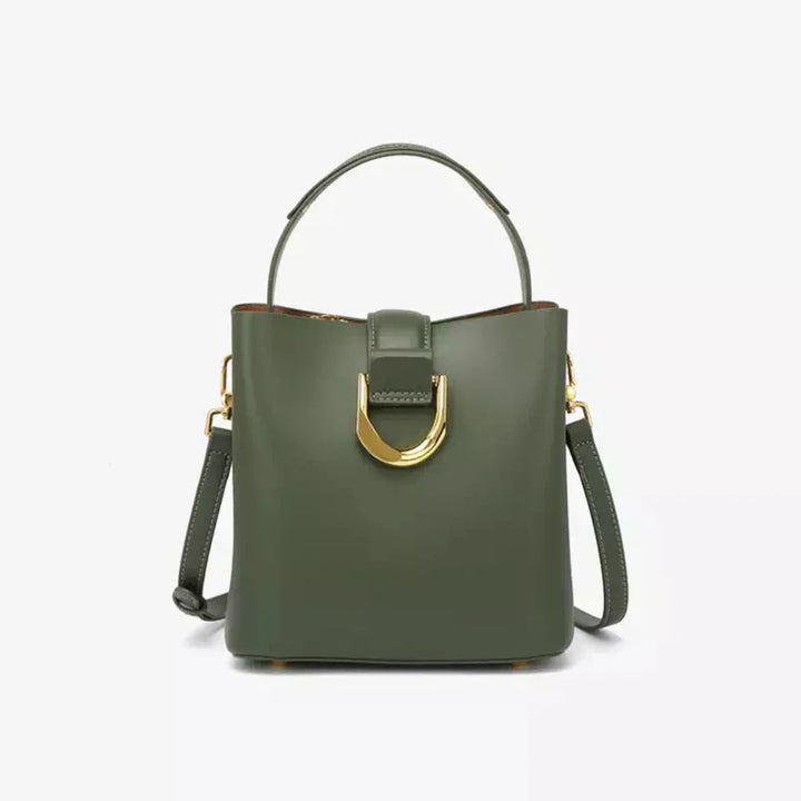 Mujer Bolso de Cuero Elegante