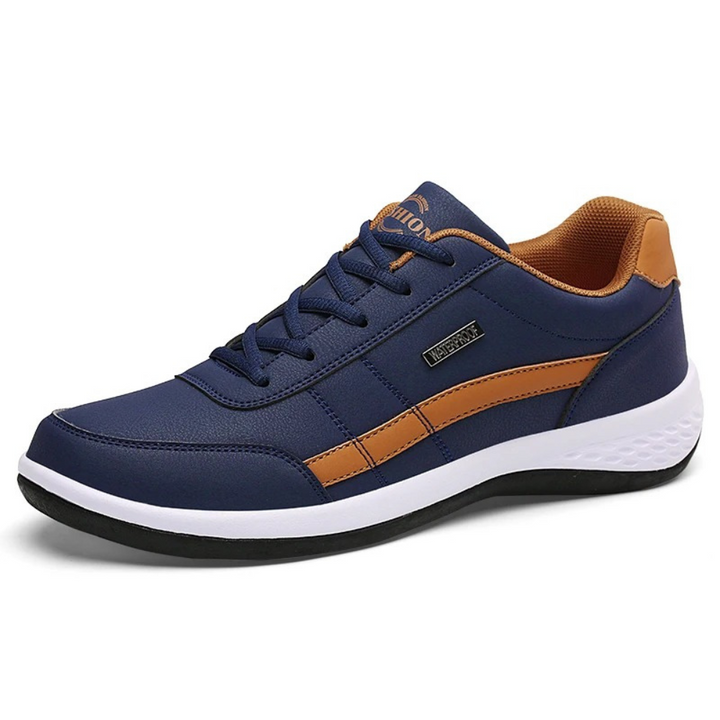 Renzo – Diseñadas para el equilibrio: zapatillas de piel para hombre
