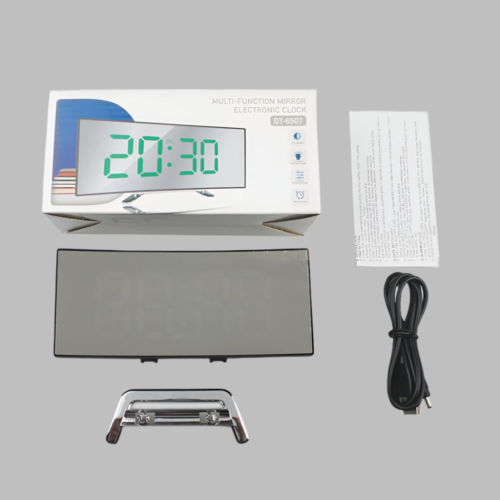 Reloj Despertador LED Curvado