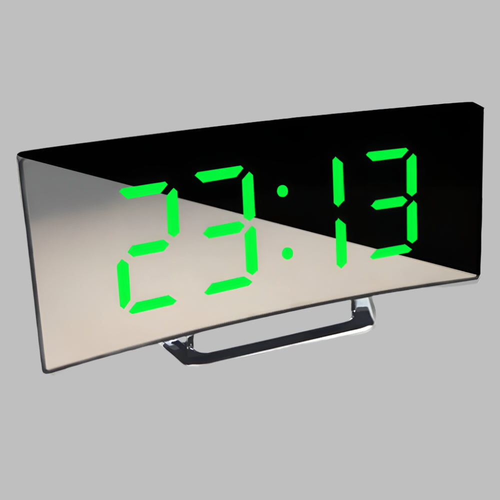 Reloj Despertador LED Curvado