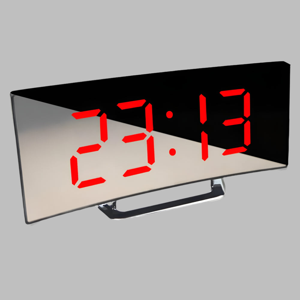 Reloj Despertador LED Curvado