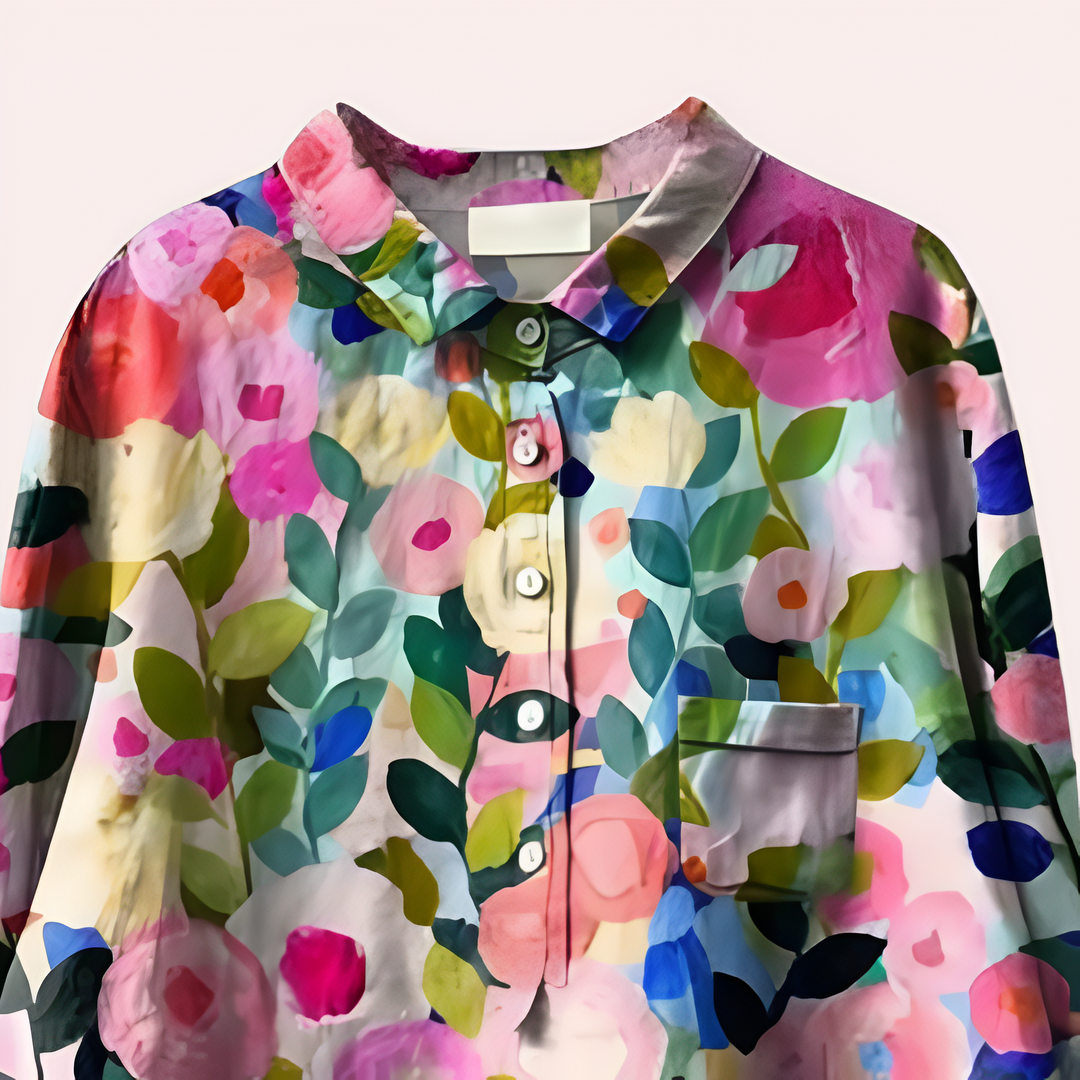 Bertan – Blusa de Mujer con Estampado Floral