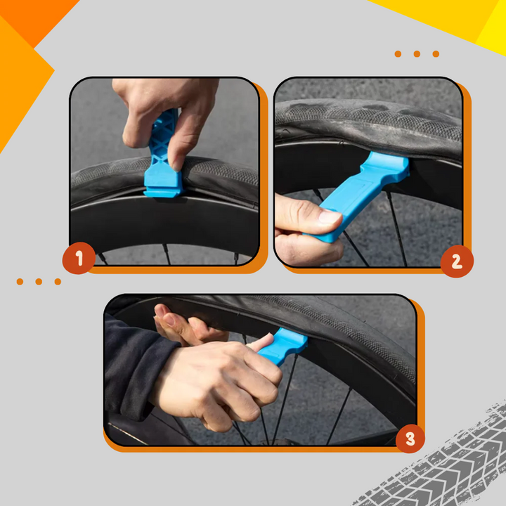 Palanca de Neumático de Bicicleta – Herramienta Compacta para Quitar Neumáticos