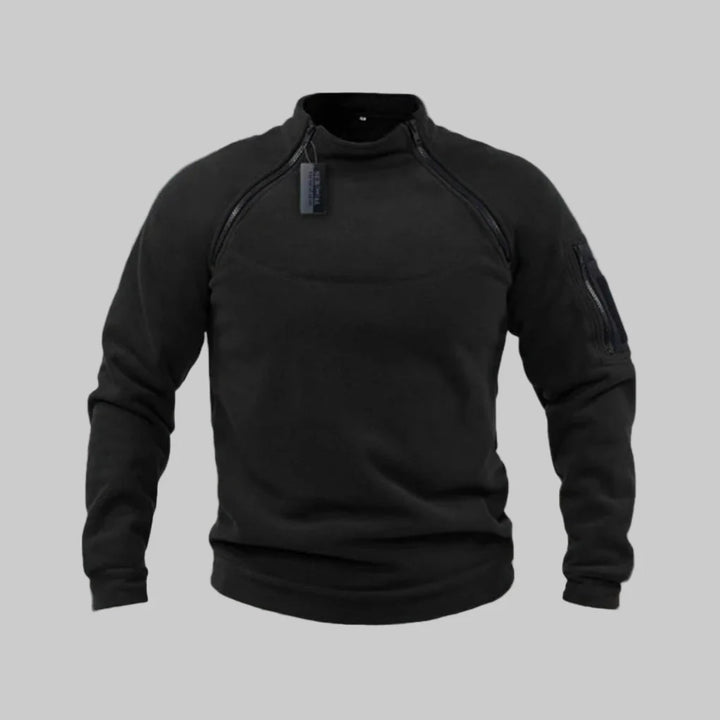 Suéter de Forro Táctico para Hombres – Capa Funcional para Uso al Aire Libre y en el Campo