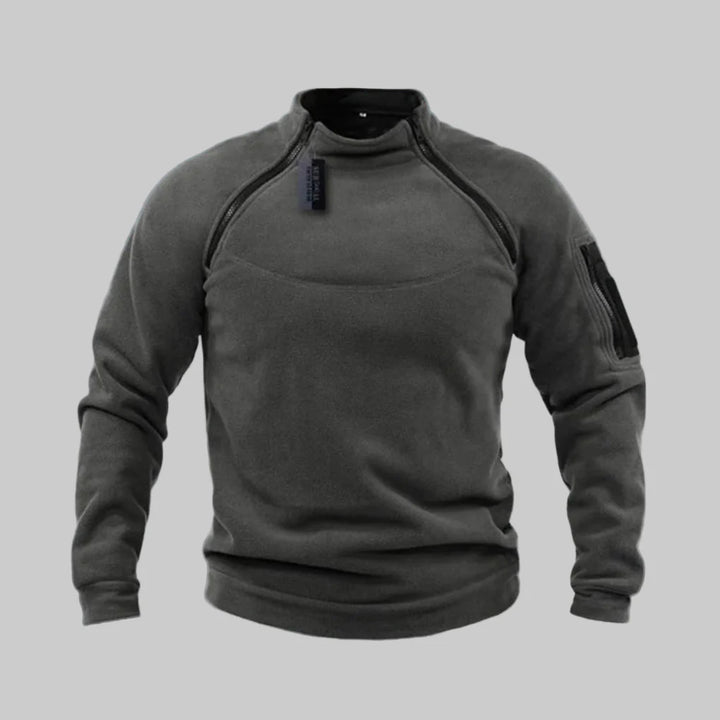 Suéter de Forro Táctico para Hombres – Capa Funcional para Uso al Aire Libre y en el Campo
