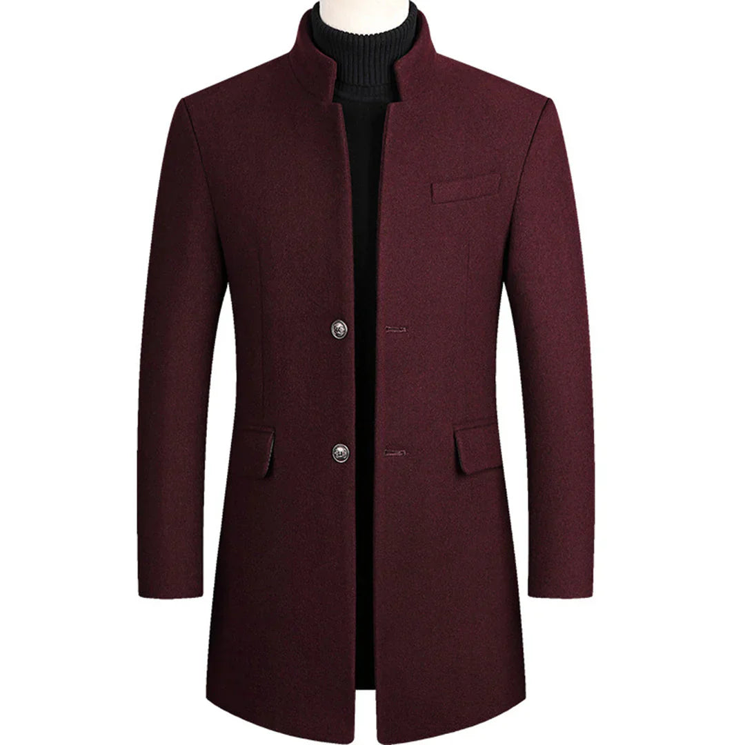 Alexander: abrigo largo de gala para hombre con elegancia atemporal