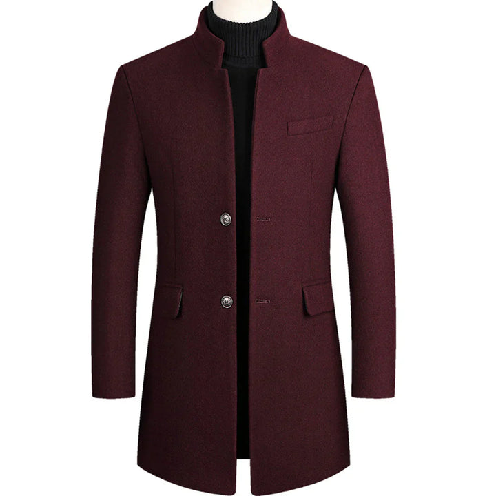 Alexander: abrigo largo de gala para hombre con elegancia atemporal