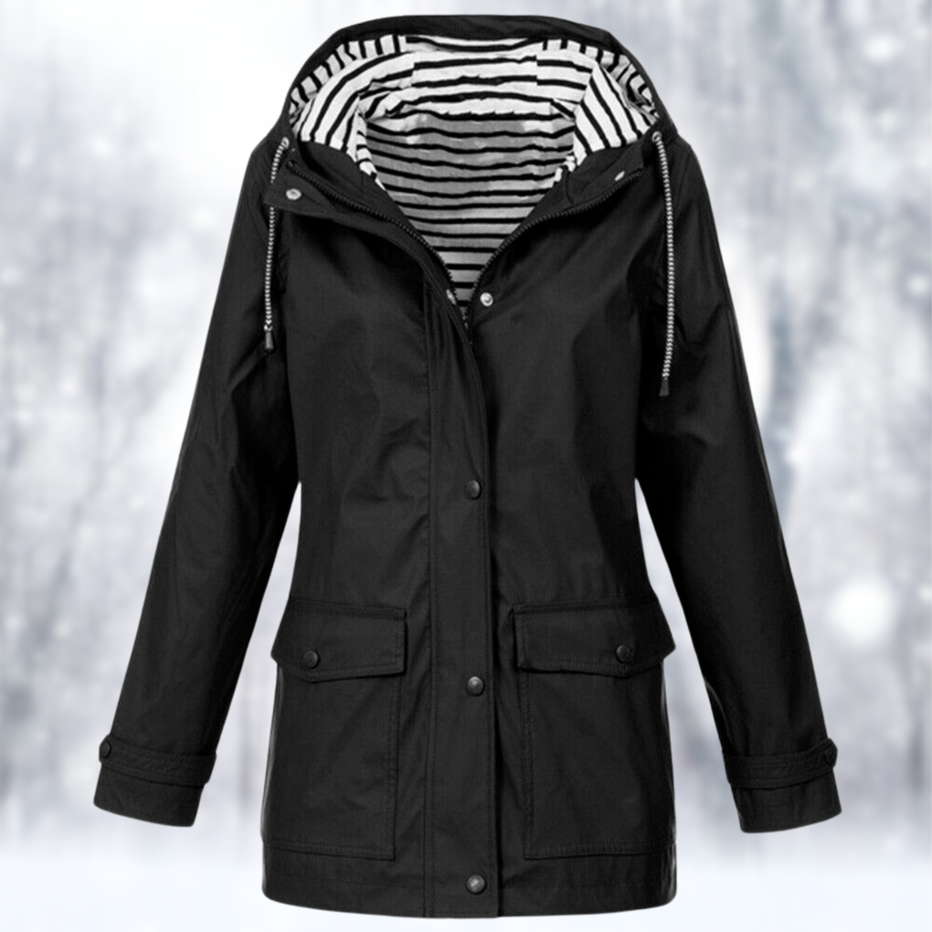 Chaqueta de Protección para el Tiempo de Mujeres – Stevie Listo para la Lluvia y el Viento