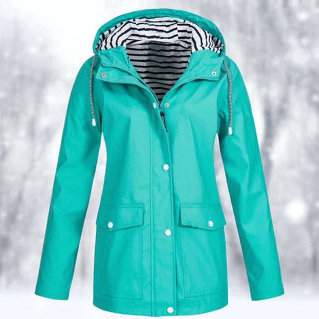 Chaqueta de Protección para el Tiempo de Mujeres – Stevie Listo para la Lluvia y el Viento