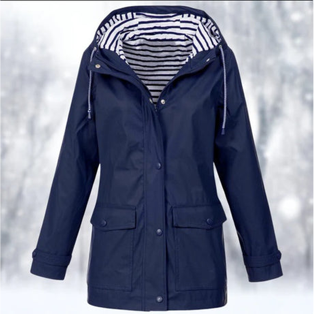Chaqueta de Protección para el Tiempo de Mujeres – Stevie Listo para la Lluvia y el Viento