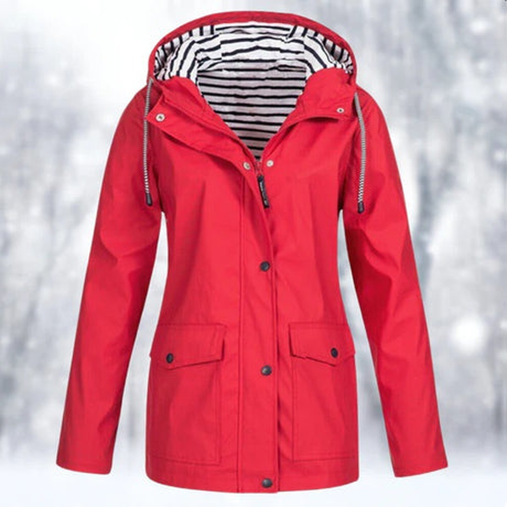 Chaqueta de Protección para el Tiempo de Mujeres – Stevie Listo para la Lluvia y el Viento