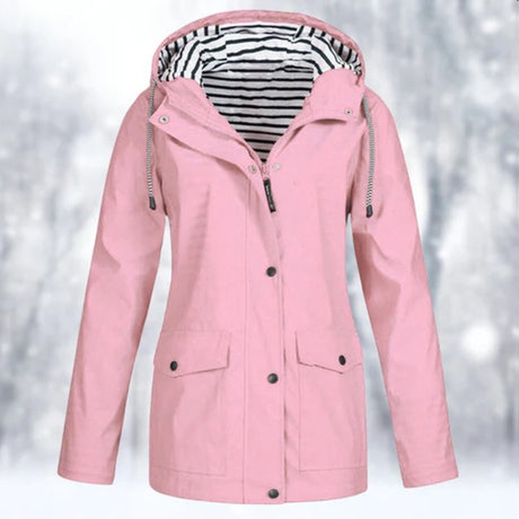 Chaqueta de Protección para el Tiempo de Mujeres – Stevie Listo para la Lluvia y el Viento