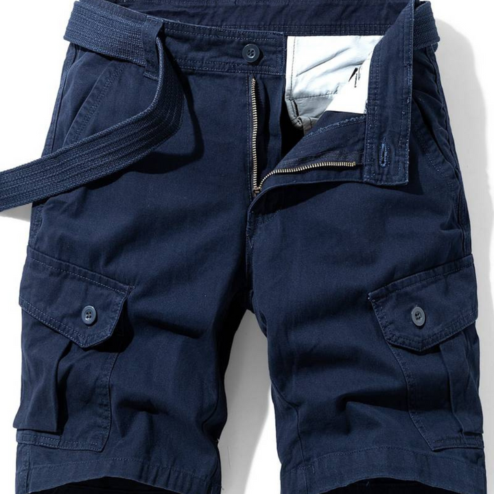 Jameson – Pantalones Cortos Cargo para Hombre | Multi-Bolsillos y Duraderos