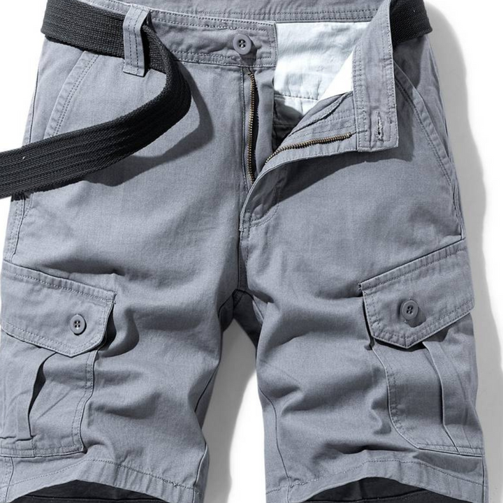 Jameson – Pantalones Cortos Cargo para Hombre | Multi-Bolsillos y Duraderos