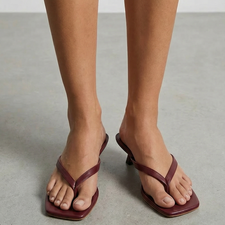 Sandalias de Bajo Tacón para Mujeres – Casual