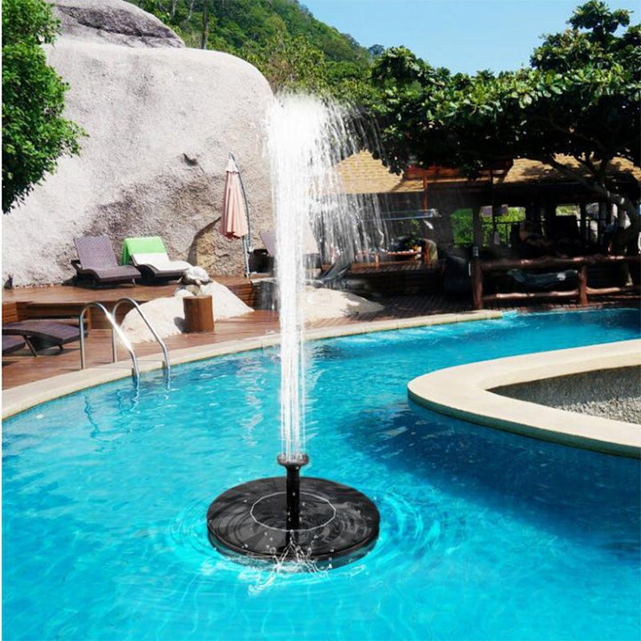 Bomba solar flotante para fuente de jardín y estanque