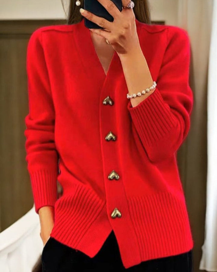 Calidez, Elegancia y Encanto Femenino Intemporal Cardigan
