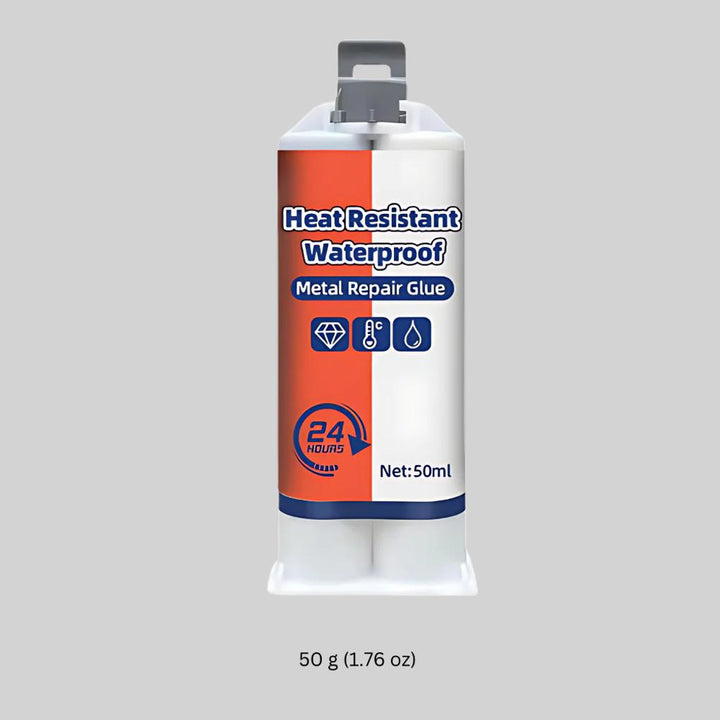 Adhesivo de Reparación Metálica 50g – Fórmula de Unión Impermeable