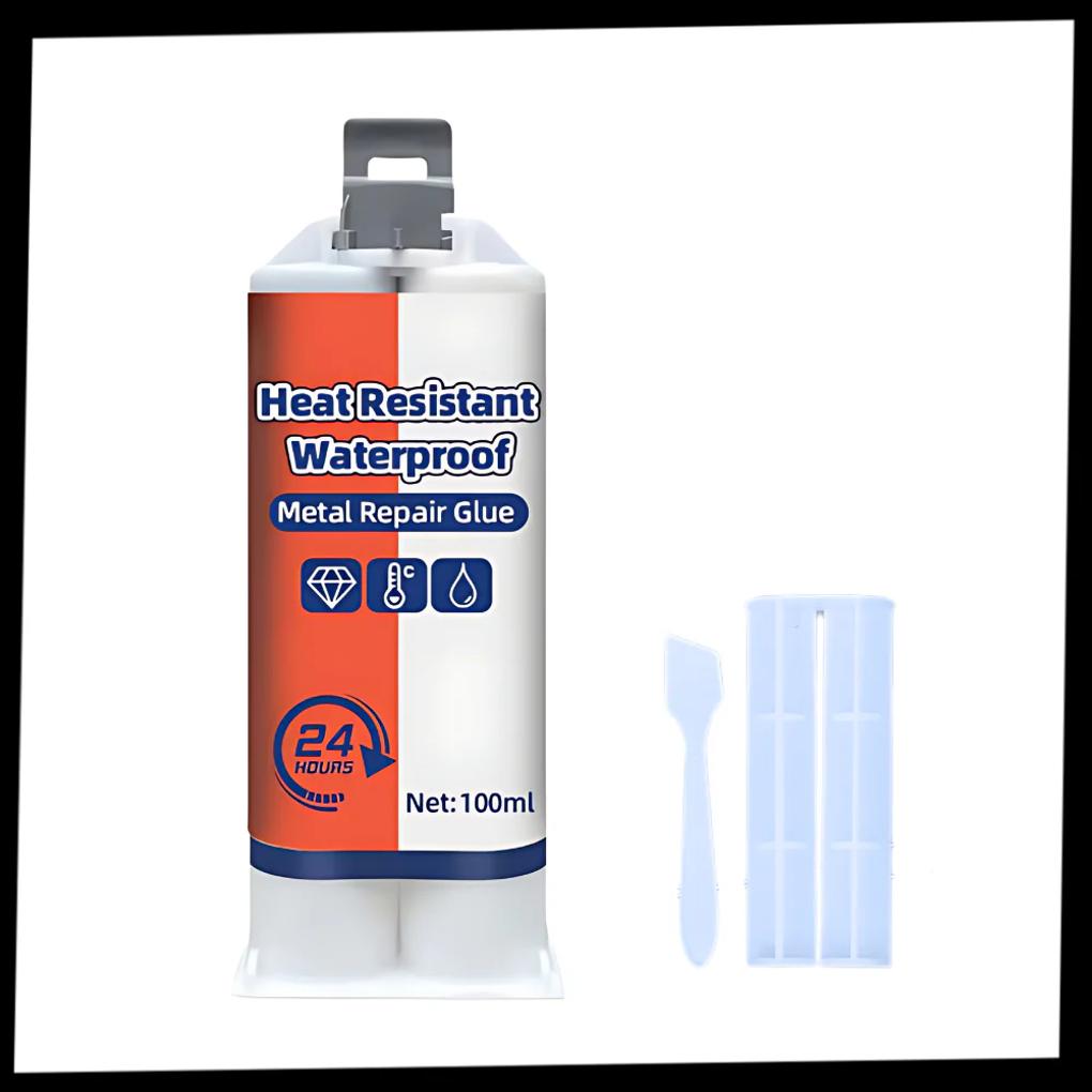 Adhesivo de Reparación Metálica 50g – Fórmula de Unión Impermeable