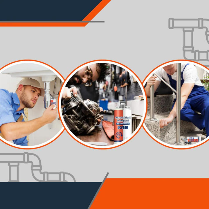Adhesivo de Reparación Metálica 50g – Fórmula de Unión Impermeable