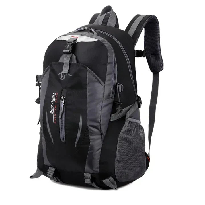 Mochila impermeable de viaje para actividades al aire libre con múltiples compartimentos