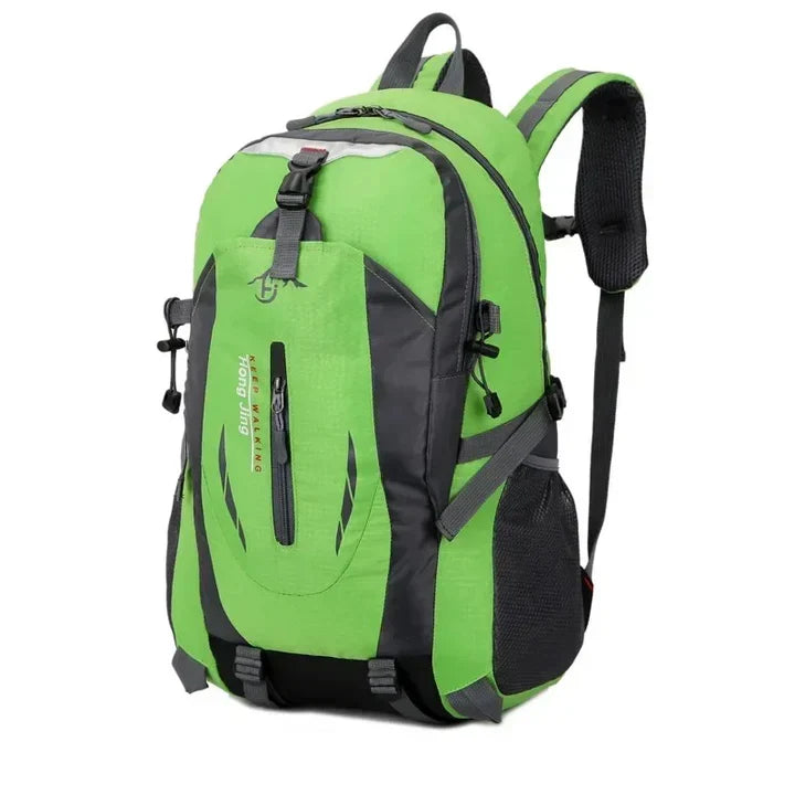 Mochila impermeable de viaje para actividades al aire libre con múltiples compartimentos