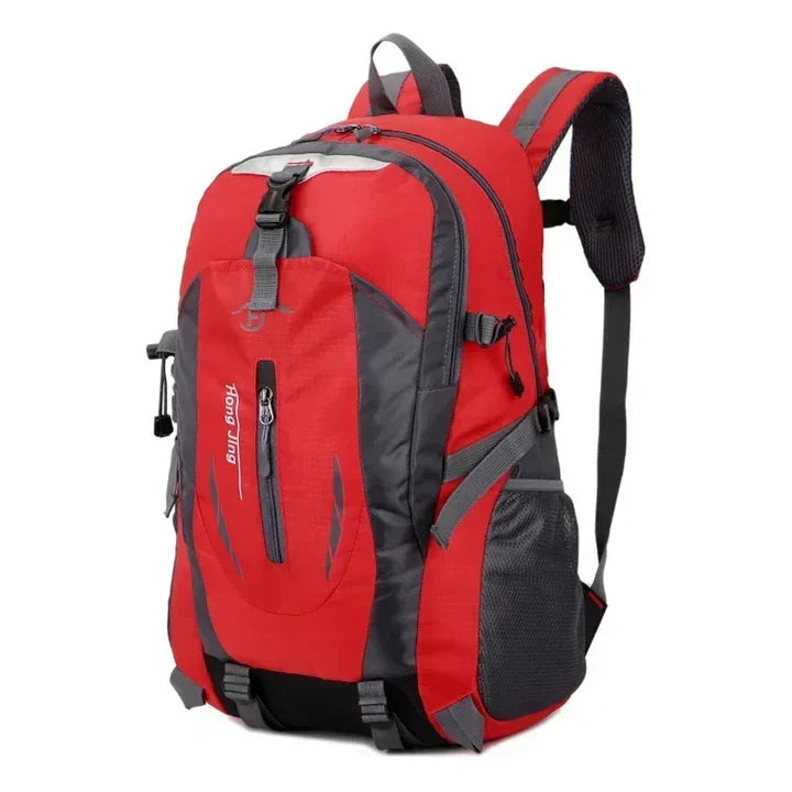 Mochila impermeable de viaje para actividades al aire libre con múltiples compartimentos