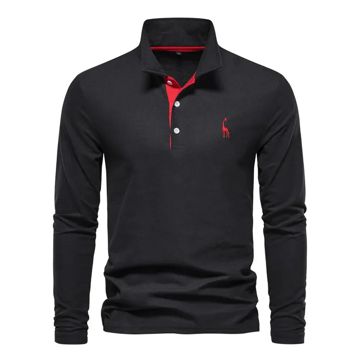 Bastian – Polo de manga larga para hombre