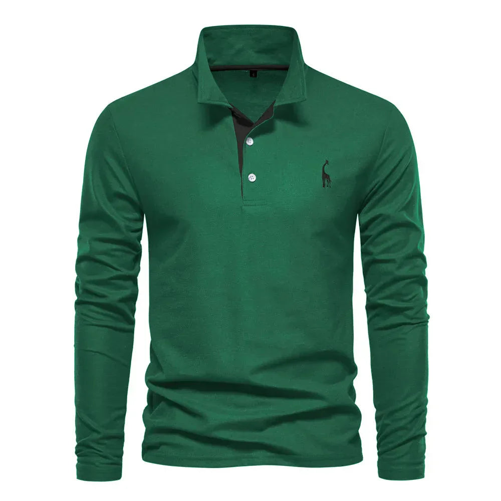 Bastian – Polo de manga larga para hombre