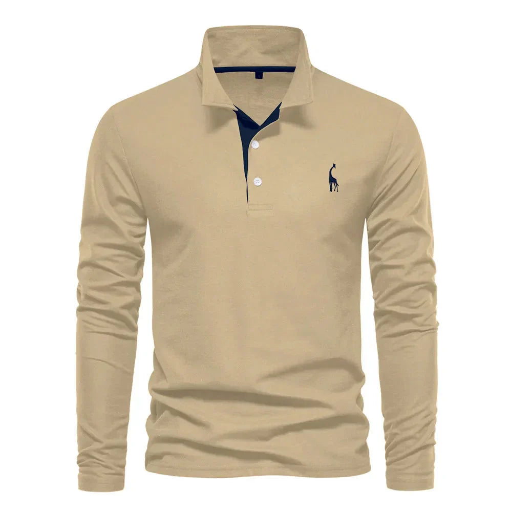 Bastian – Polo de manga larga para hombre