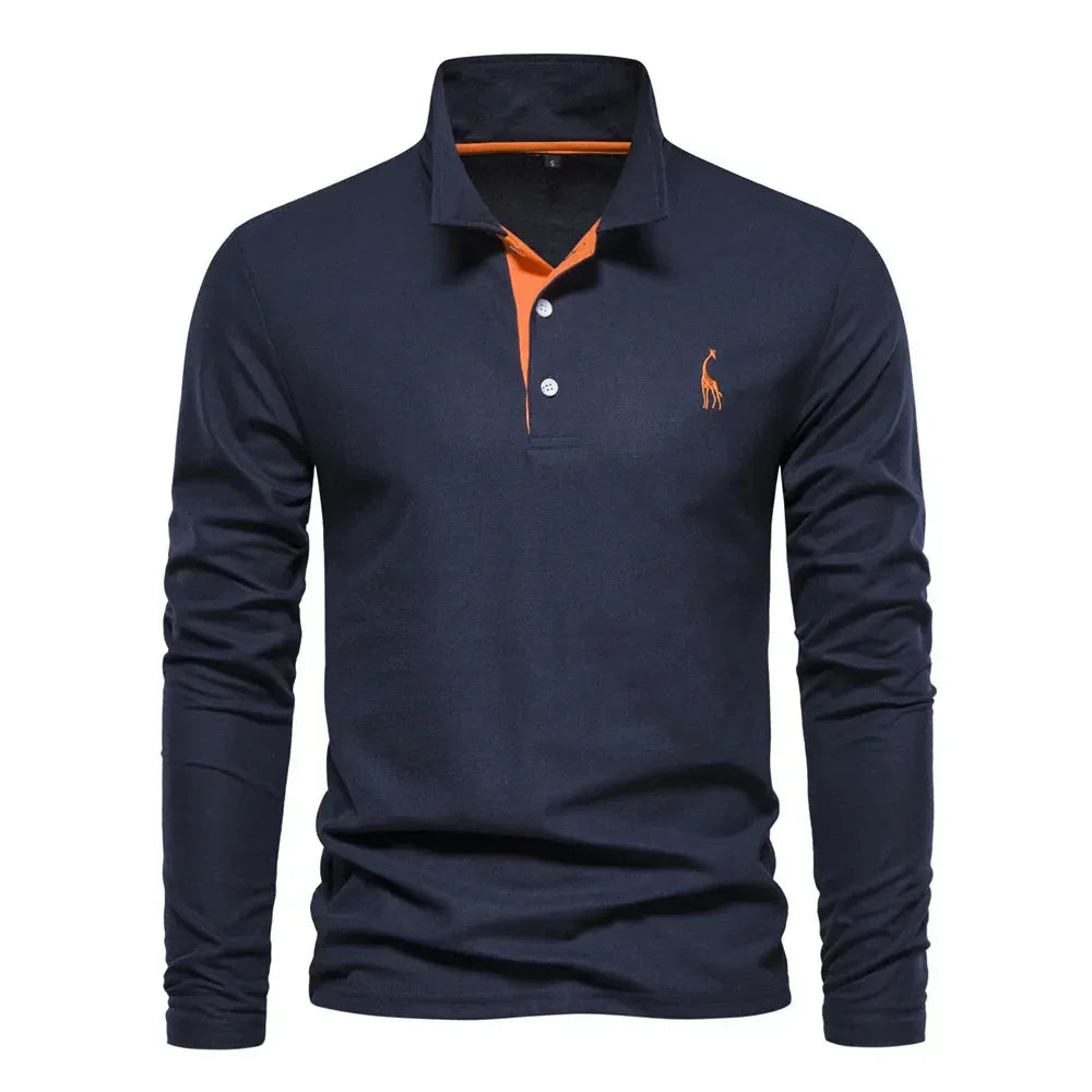 Bastian – Polo de manga larga para hombre