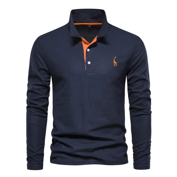 Bastian – Polo de manga larga para hombre