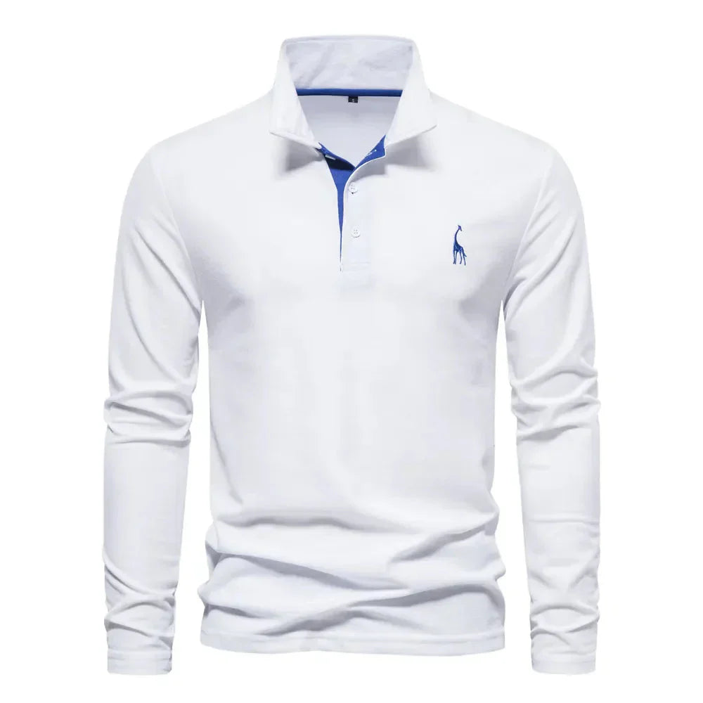 Bastian – Polo de manga larga para hombre