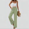 Pantalones de Pierna Recta de Verano para Mujeres