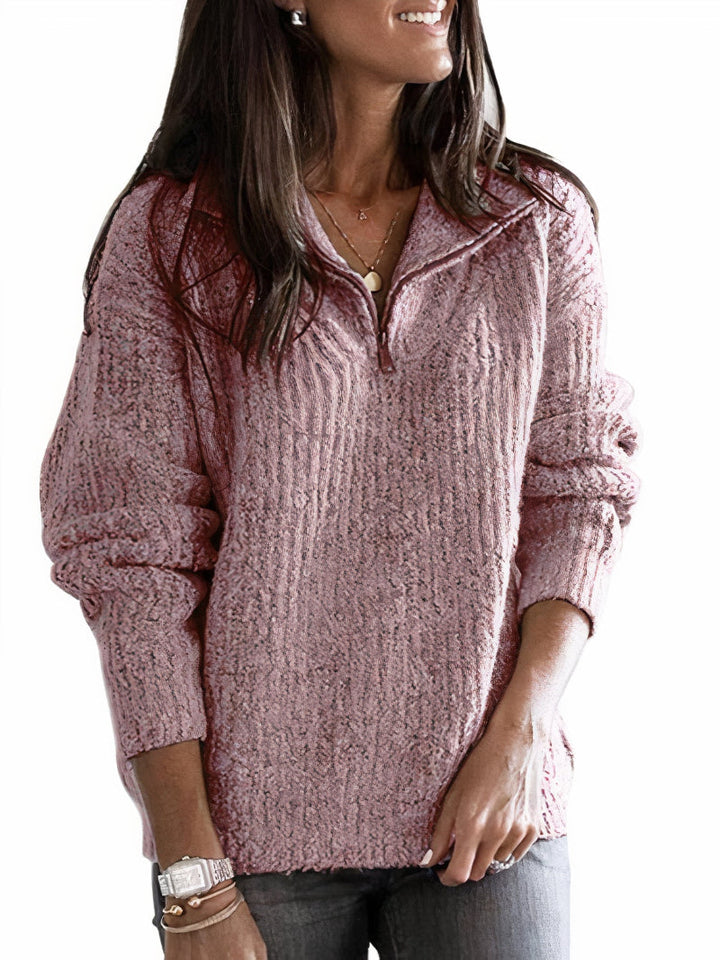 Jersey cálido de punto para mujer, imagen 4