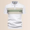 Polo de hombre con diseño de punto a rayas